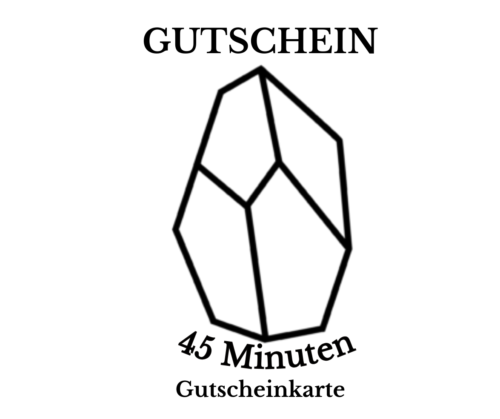 Gutschein 45min (Gutscheinkarte)